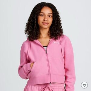 Champion Women's Light Pink Hoodie